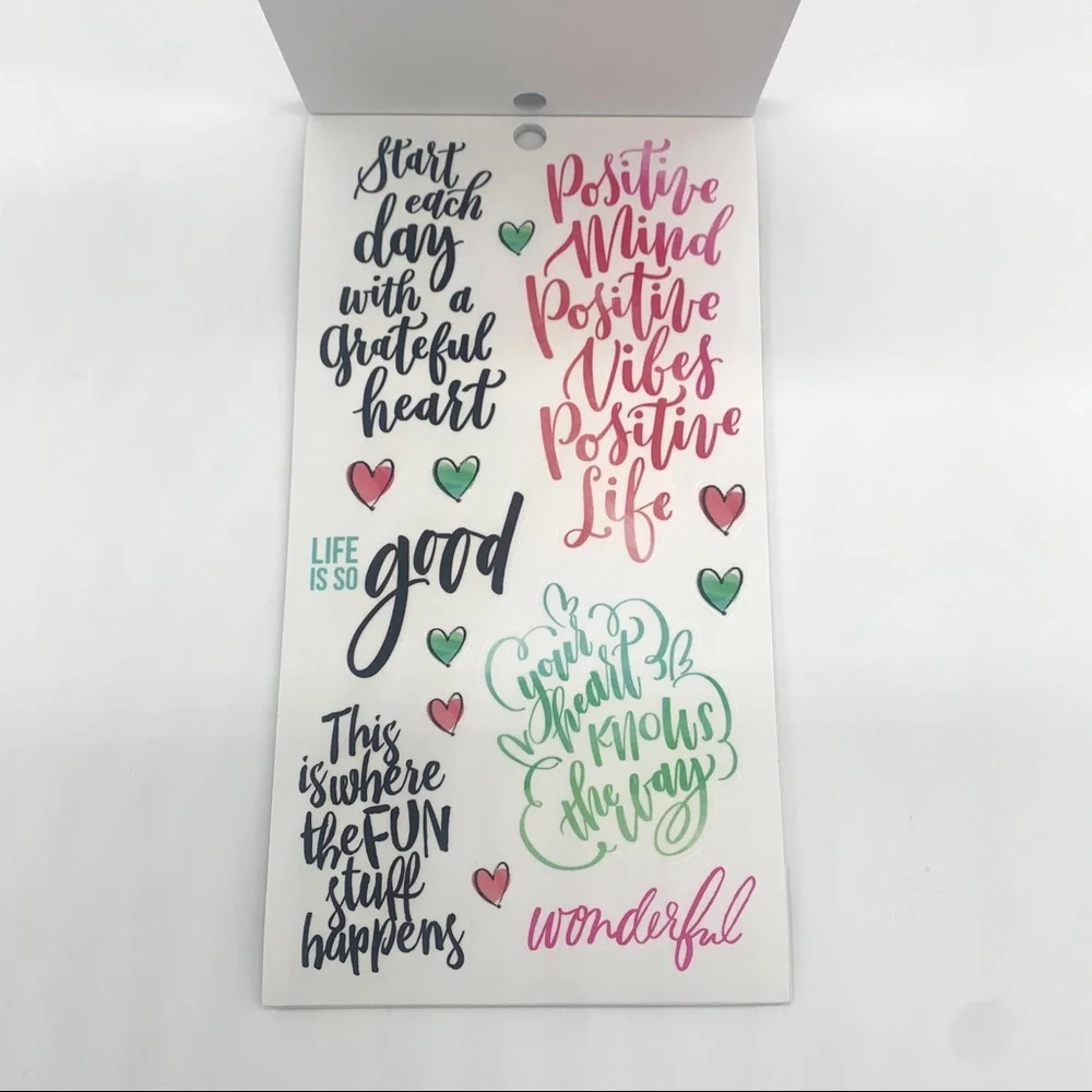 Happy Planner Water Colors Sticker Sheet Book